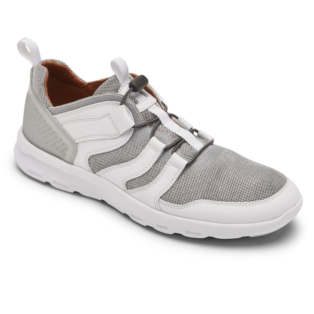 Rockport Joggesko Herre Hvite - Pulsetech Alt Bungee - IUTF28705